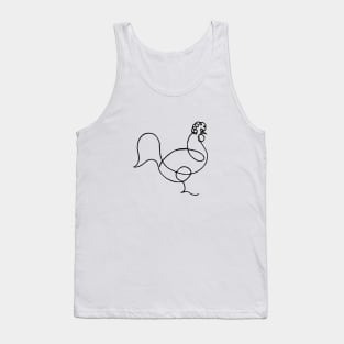 Picasso's Rooster Tank Top